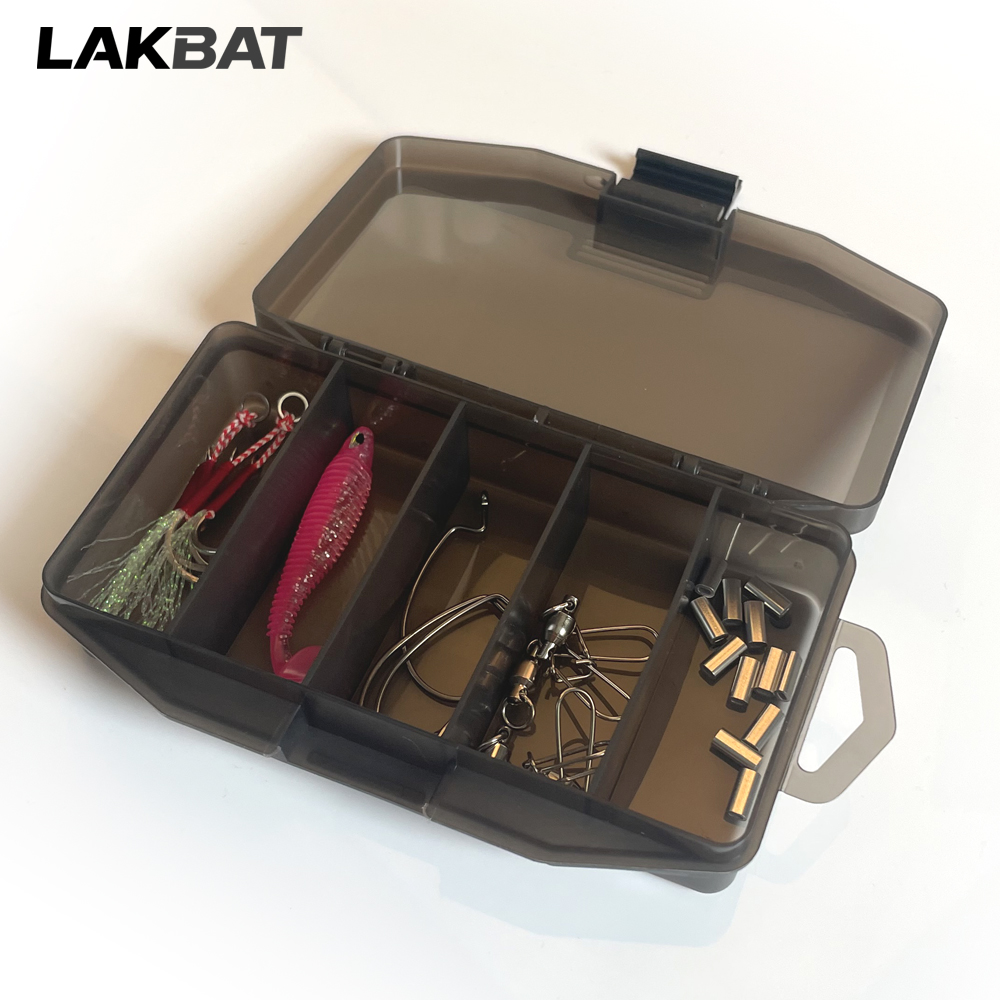 LAKBAT 5-Compartment Portable  - Fishing Hook Size recension och pris