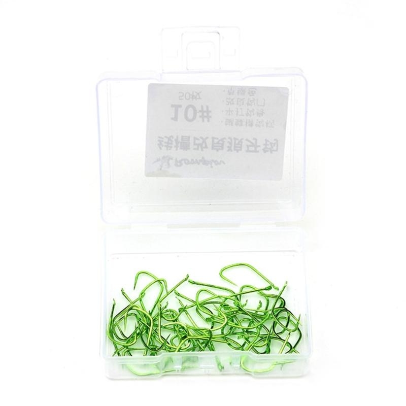 50Pcs Long Handle Small Fishes - Fishing Hook Circle recension och pris