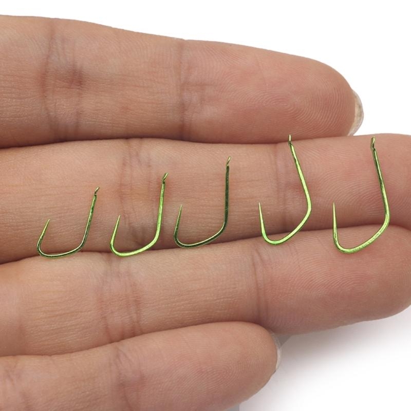 50Pcs Long Handle Small Fishes - Fishing Hook Circle recension och pris
