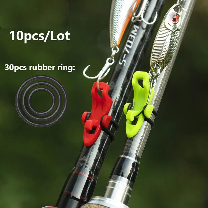 1-10pcs Fishing Rod Pole Hook  - Fishing Hook Box recension och pris