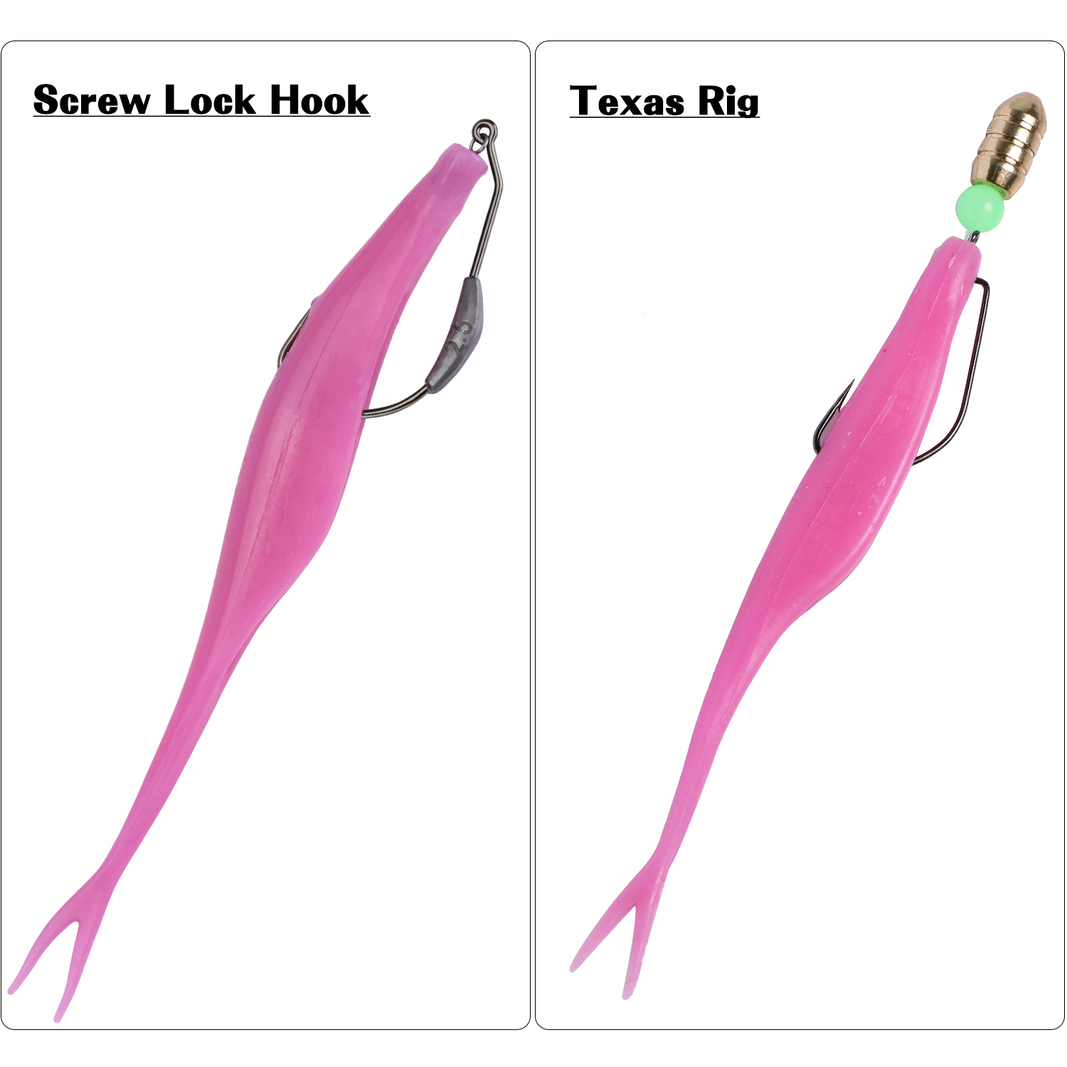 Goture 5pcs Weedless Split Tai - Fishing Hook Weedless recension och pris