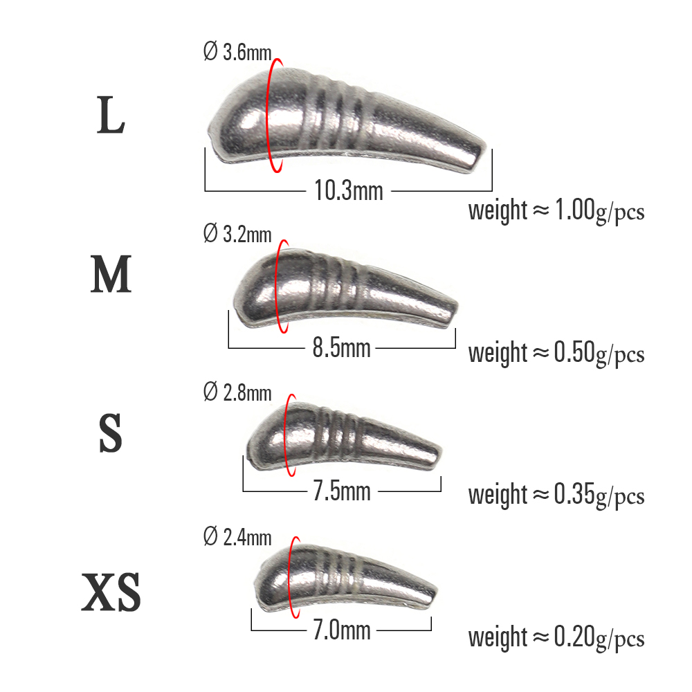ICERIO 10PCS Fast Sinking Nymp - Fishing Hook Jig recension och pris