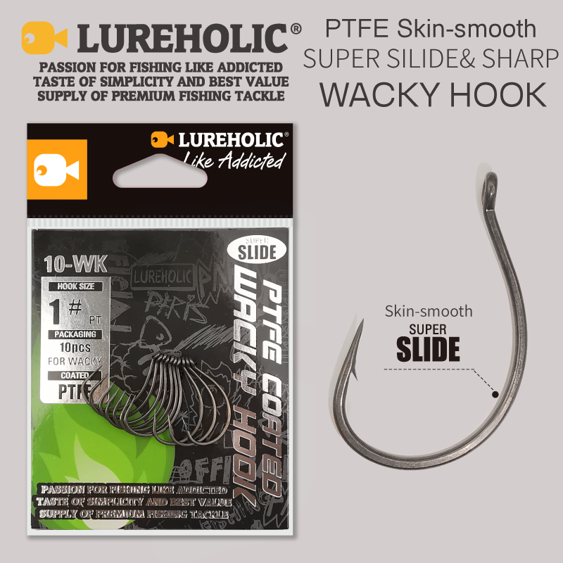 LUREHOLIC PTFE Super Slide Wac - Fishing Hook Assortment recension och pris