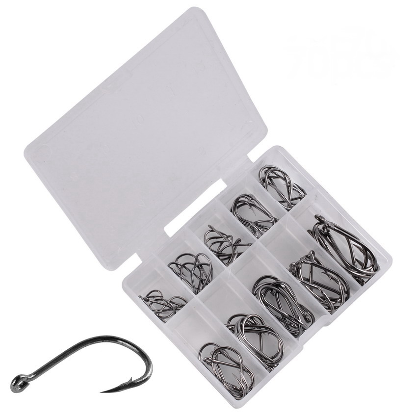 70Pcs/box Fishing Hooks Set Ki - Fishing Hook Circle recension och pris