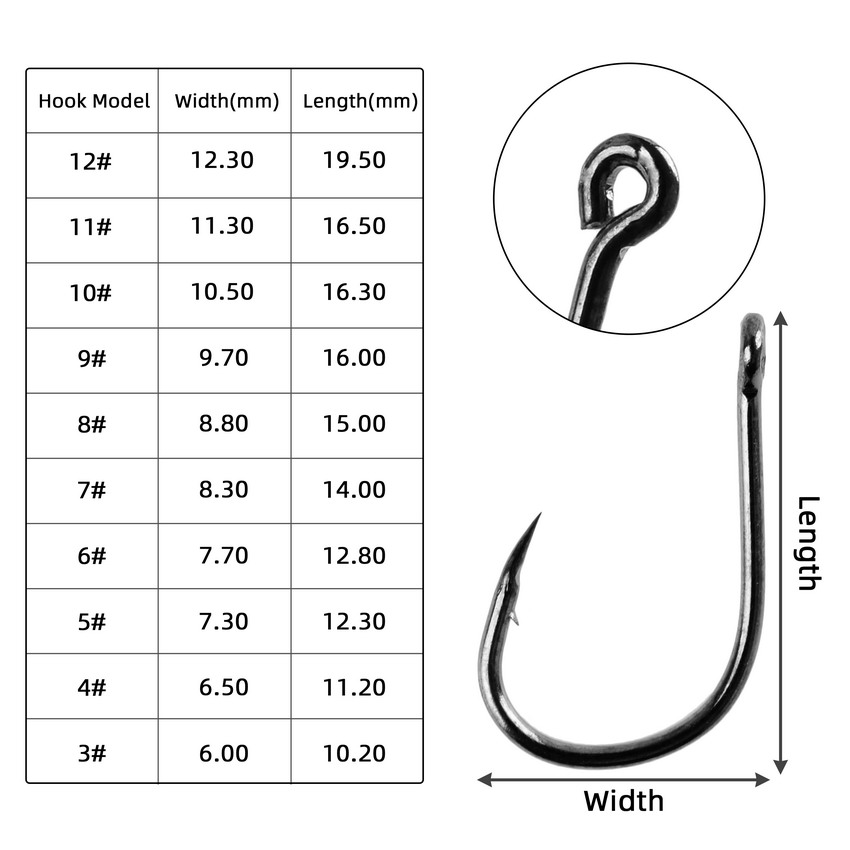 70Pcs/box Fishing Hooks Set Ki - Fishing Hook Circle recension och pris