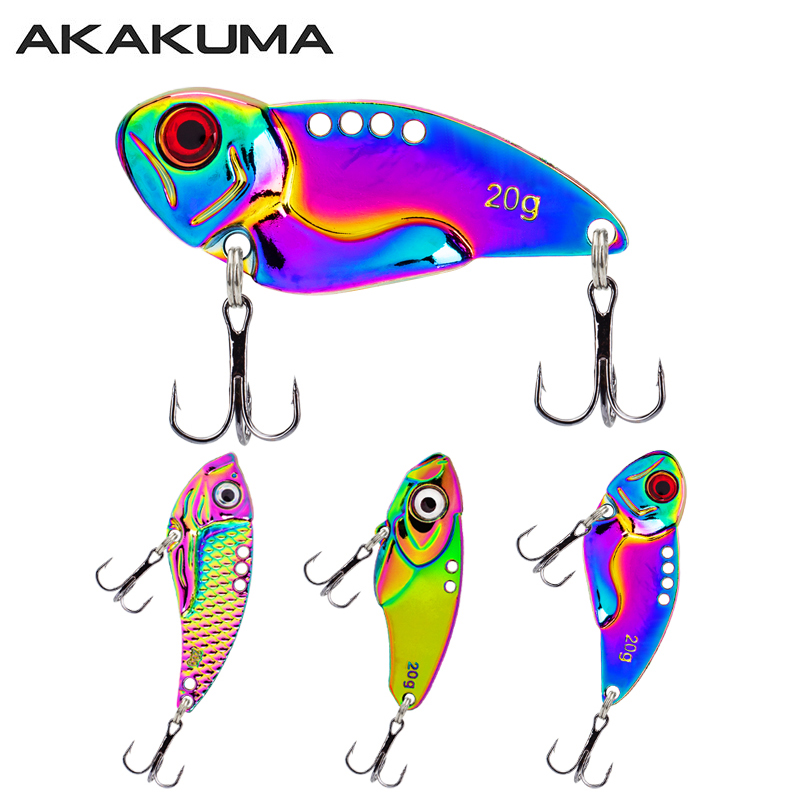 3PCS Metal Colorful VIB Lure 5 - Fishing Hook Treble recension och pris