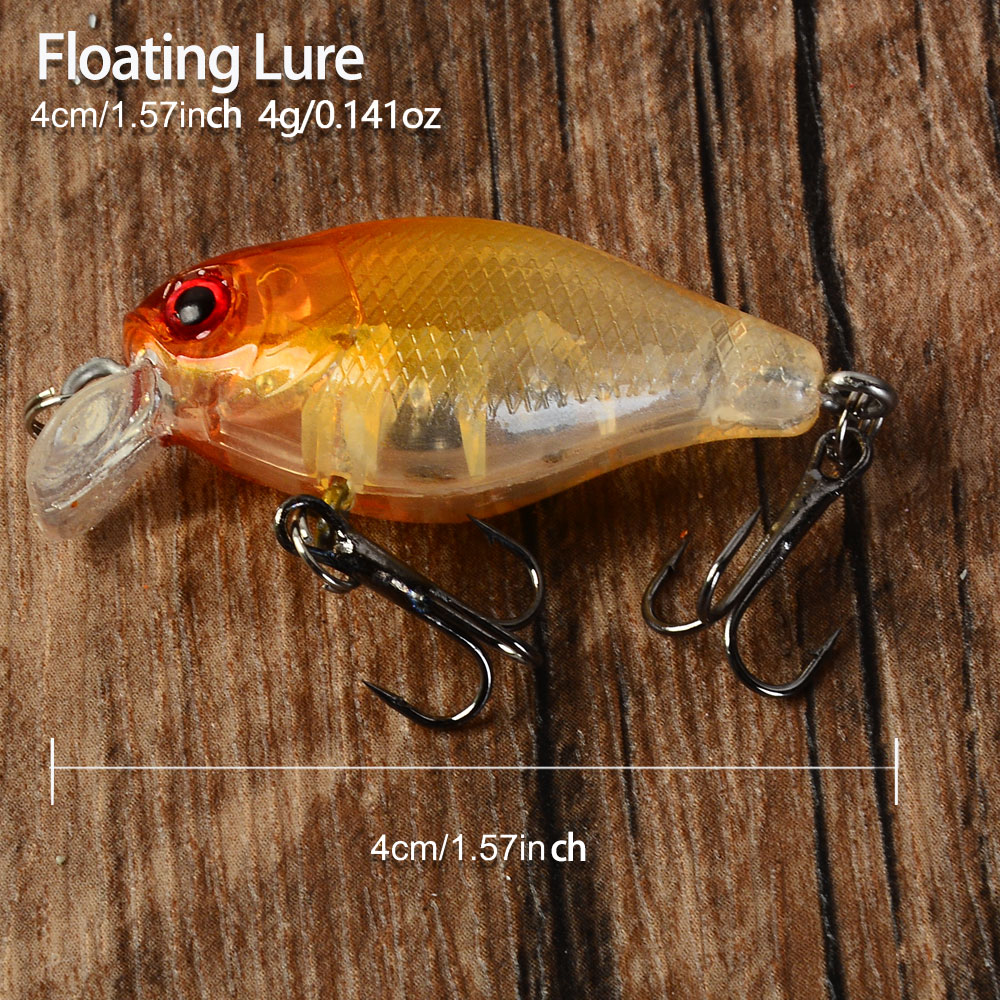 5pcs Floating Crankbaits Bait  - Fishing Hook Treble recension och pris