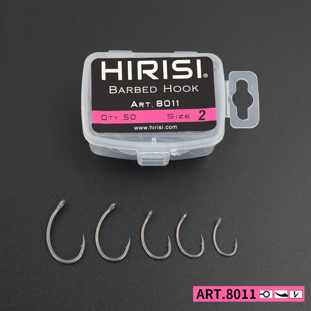 Hirisi Carp Fishing Hooks 50pc - Fishing Hook Assortment recension och pris